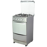 Free Standing Electric Oven with Three Chinese Sabaf  burner sets and one hotplate 