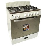 Free Standing Gas Oven with Six Burners Grill
