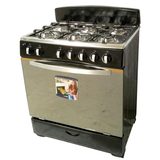 Six Gas Burners Free Standing Gas Stoves with Gas Oven
