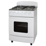 Free Standing Gas Oven,Four brass gas burners sets with aluminum base