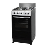 Free Standing Oven+gas stoves,made of glass door,stainless steel top and four brass burners