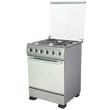 Free Standing Electric Oven with Four Hotplates,Ajustable Legs,Full Stainless Steel Body