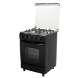 Free Standing Gas Oven with Four Brass Gas Burners Sets